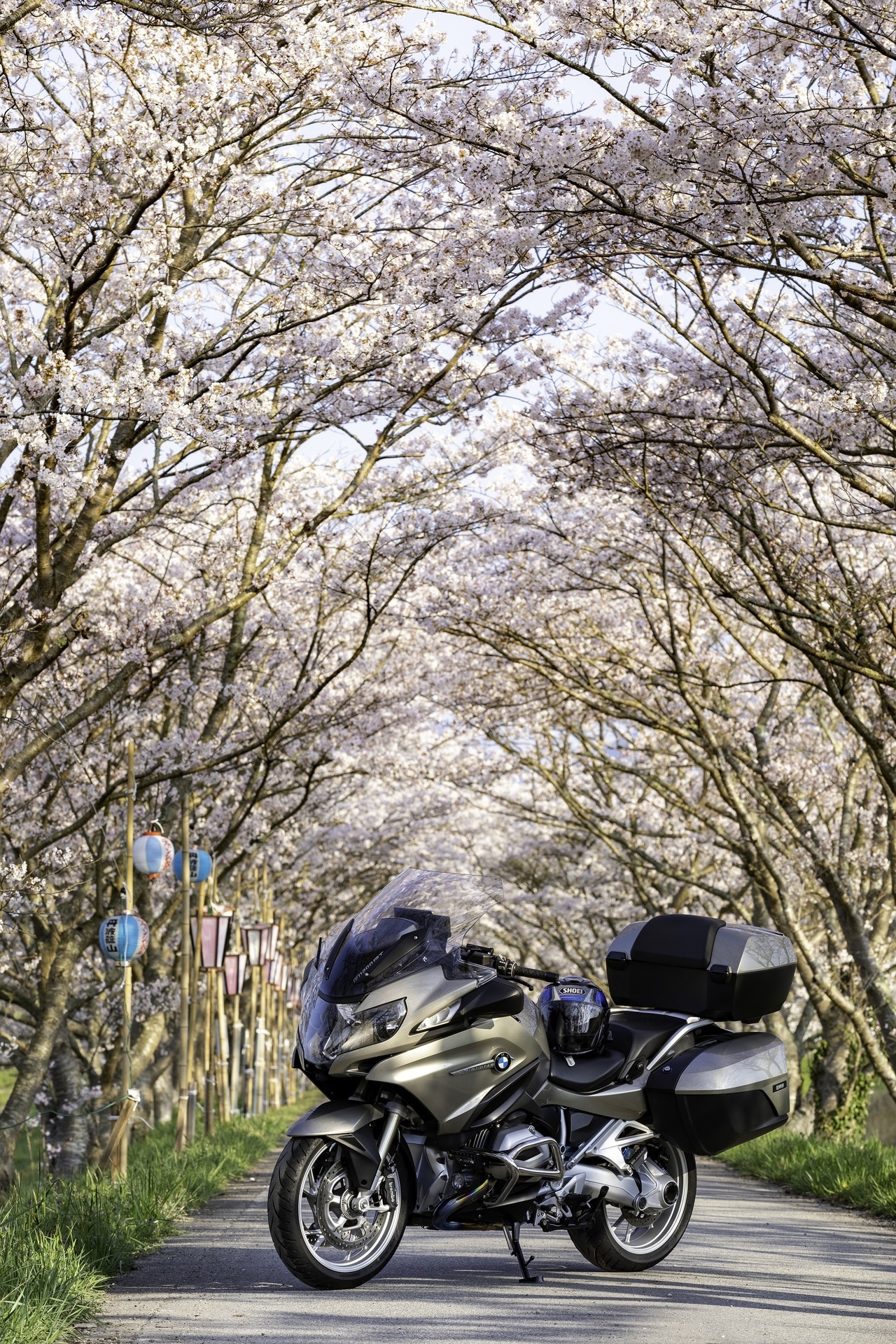 ちょこっとツーリング 桜 嵐山 祇園 でバイクの写真を撮る 銀河への道 ｂｍｗ ｒ１２００ｒｔ Lcに魅せられて